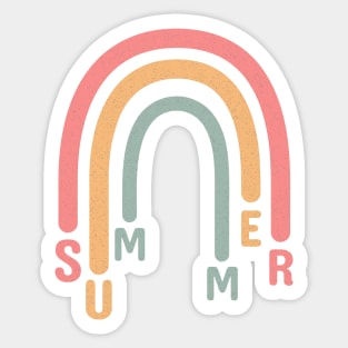 Summer Rainbow Sticker